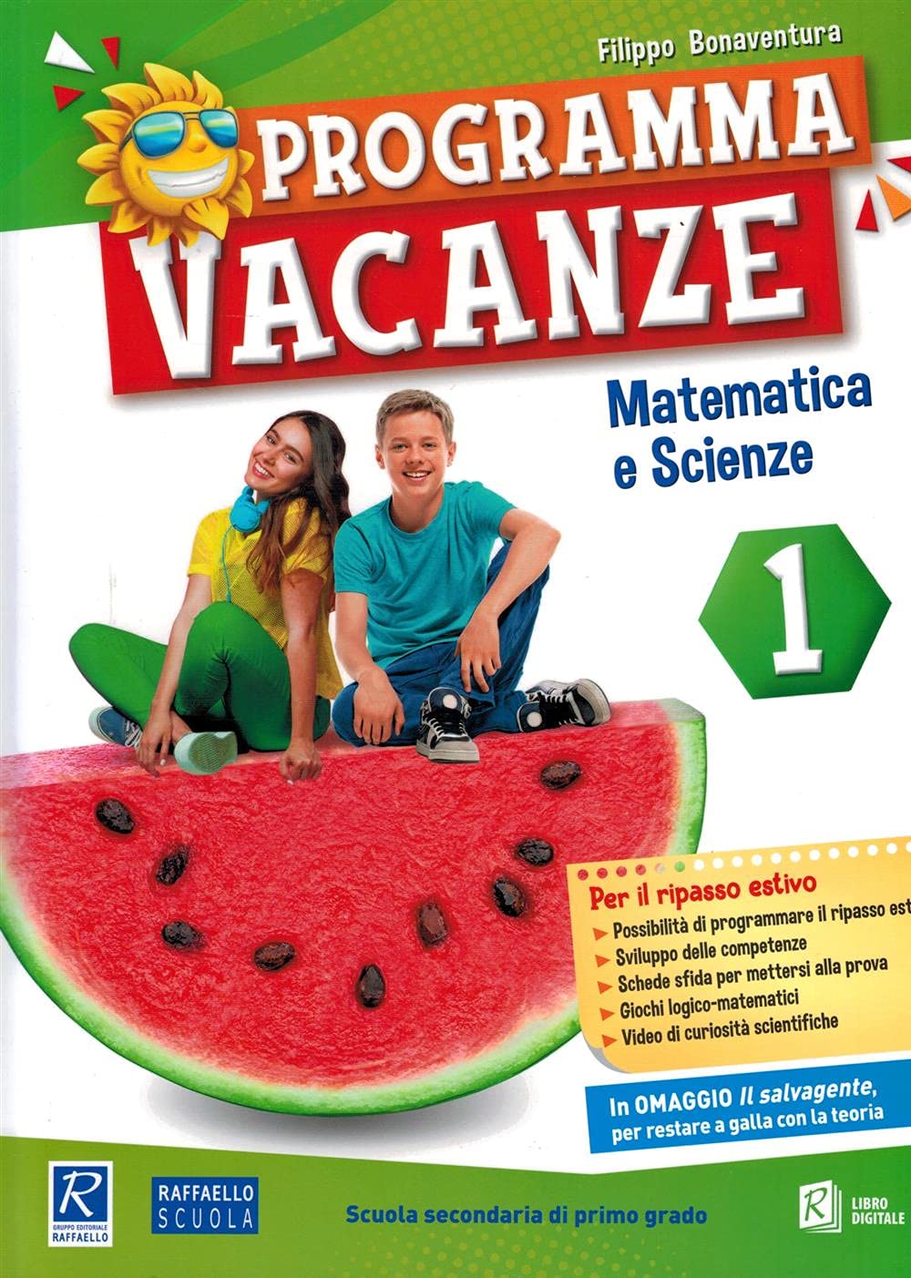 Programma vacanze. Matematica e scienze. Per la Scuola media (Vol. 1) Professional & Reference Books