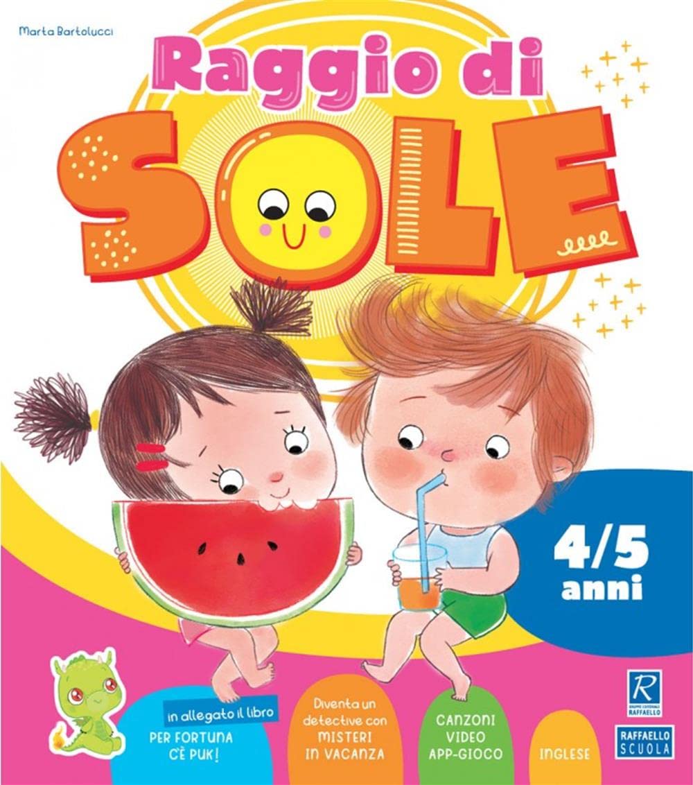 Raggio di sole (4-5 anni). Quaderno operativo per le vacanze estive book