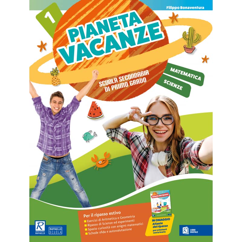 Pianeta vacanze. Matematica e scienze. Per la Scuola secondaria di primo grado (Vol. 1) Professional & Reference Books