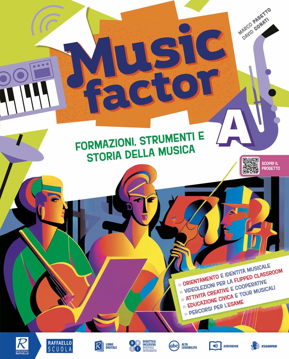 Music factor. Per la Scuola media. Con e-book. Con espansione online (Vol. A-B-C) book