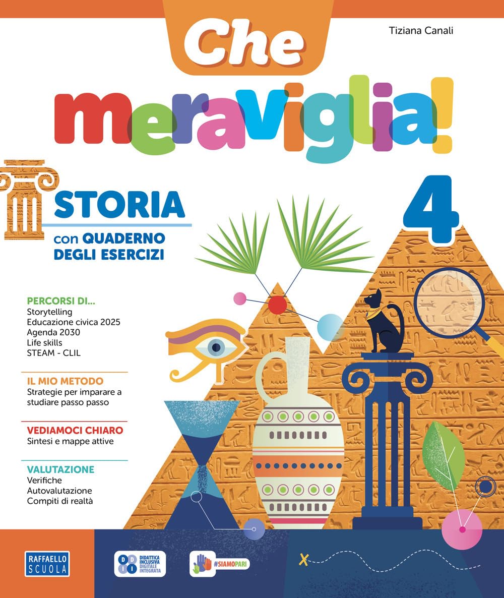 Che meraviglia! Ambito antropologico. Con Storia con Quaderno, Geografia con Quaderno. Per la 4 ͣ classe della Scuola elementare. Con e-book. Con espansione online (Vol. 1) Natural Sciences