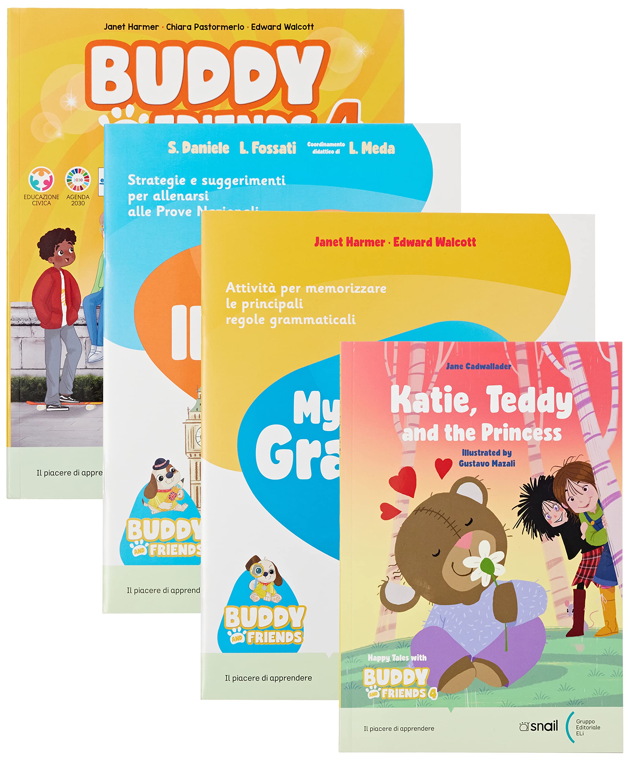 Buddy and friends. Con Libro Studente, Narrativa, Grammatica e INVALSI. Per la Scuola elementare. Con e-book. Con espansione online (Vol. 1) book