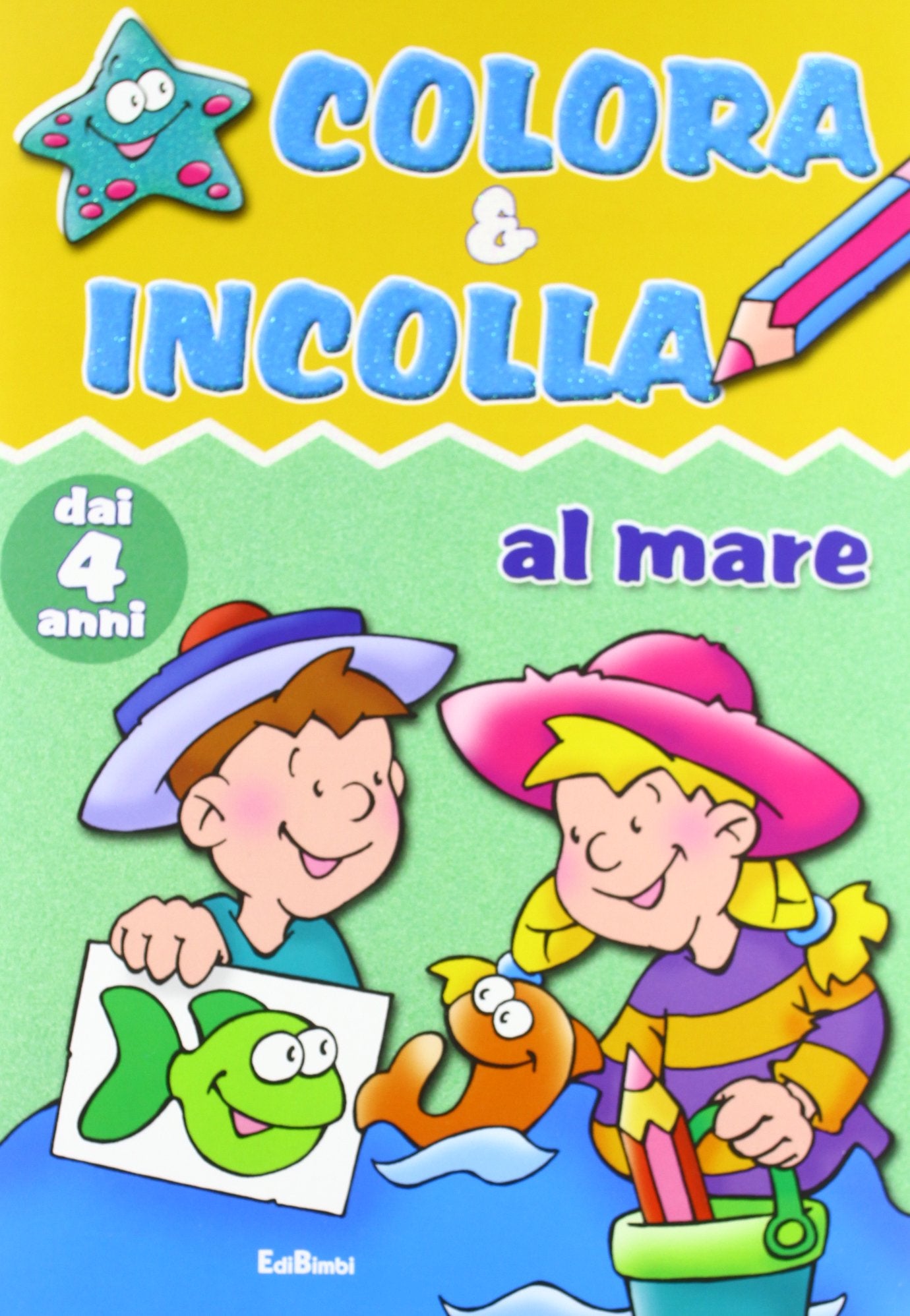 Colora e incolla. In fattoria-Al mare-A scuola-Allo zoo. Ediz. illustrata Children's books