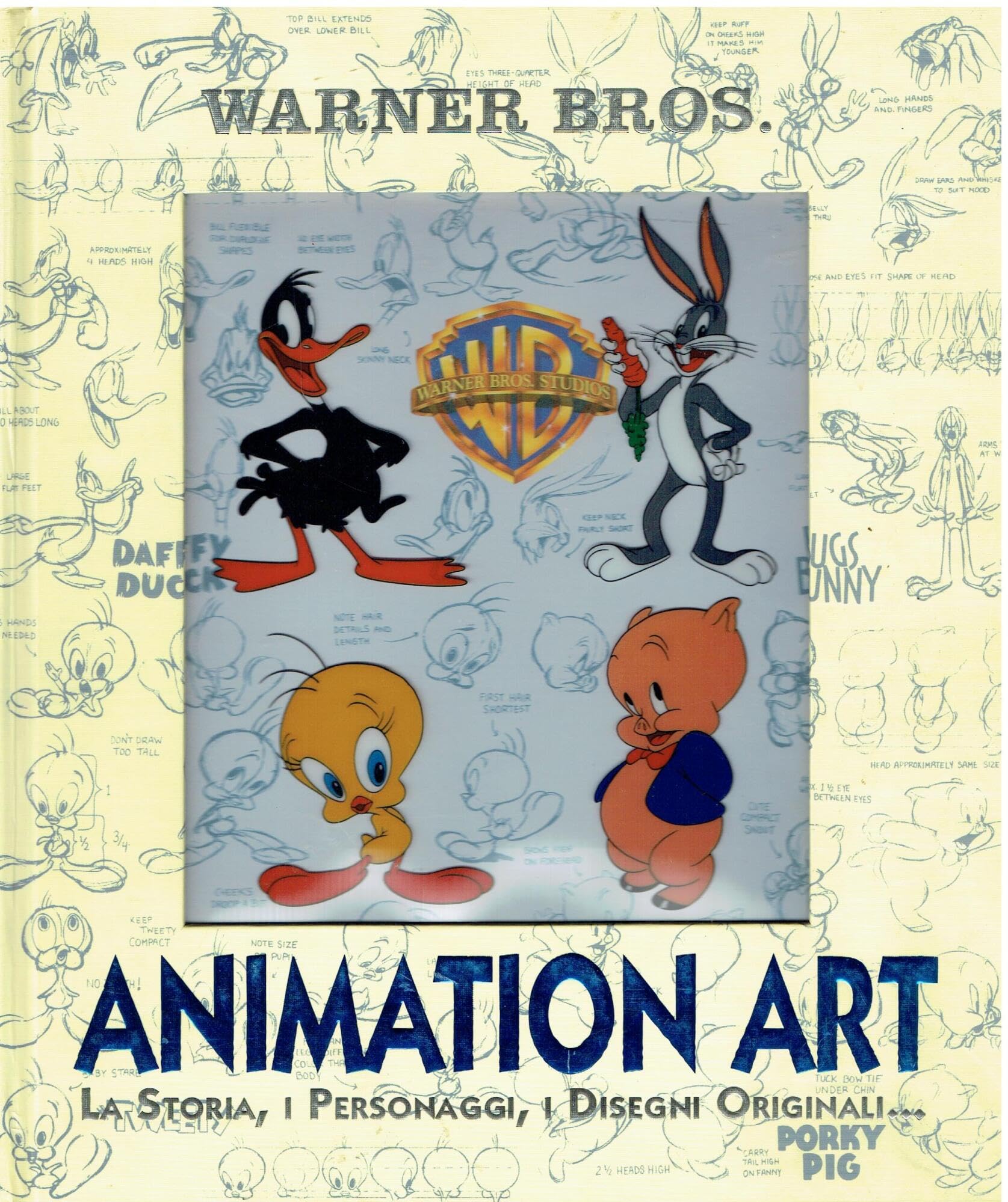 Warner Bros. Animation art. La storia, i personaggi, i disegni originali. Ediz. illustrata book