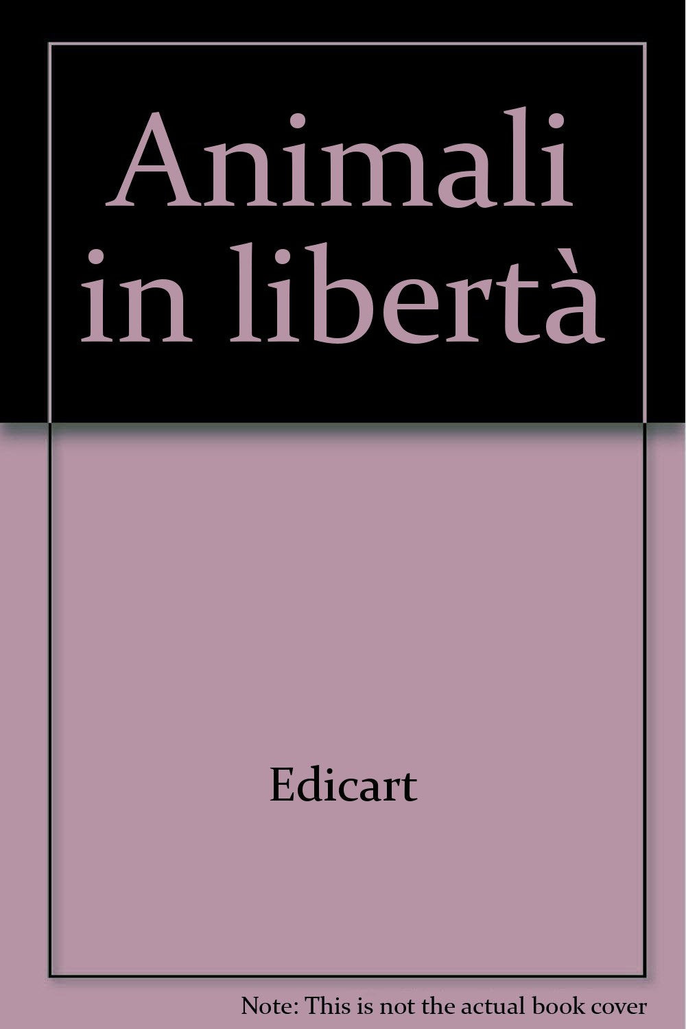 Animali in libertà. Ediz. illustrata Children's books