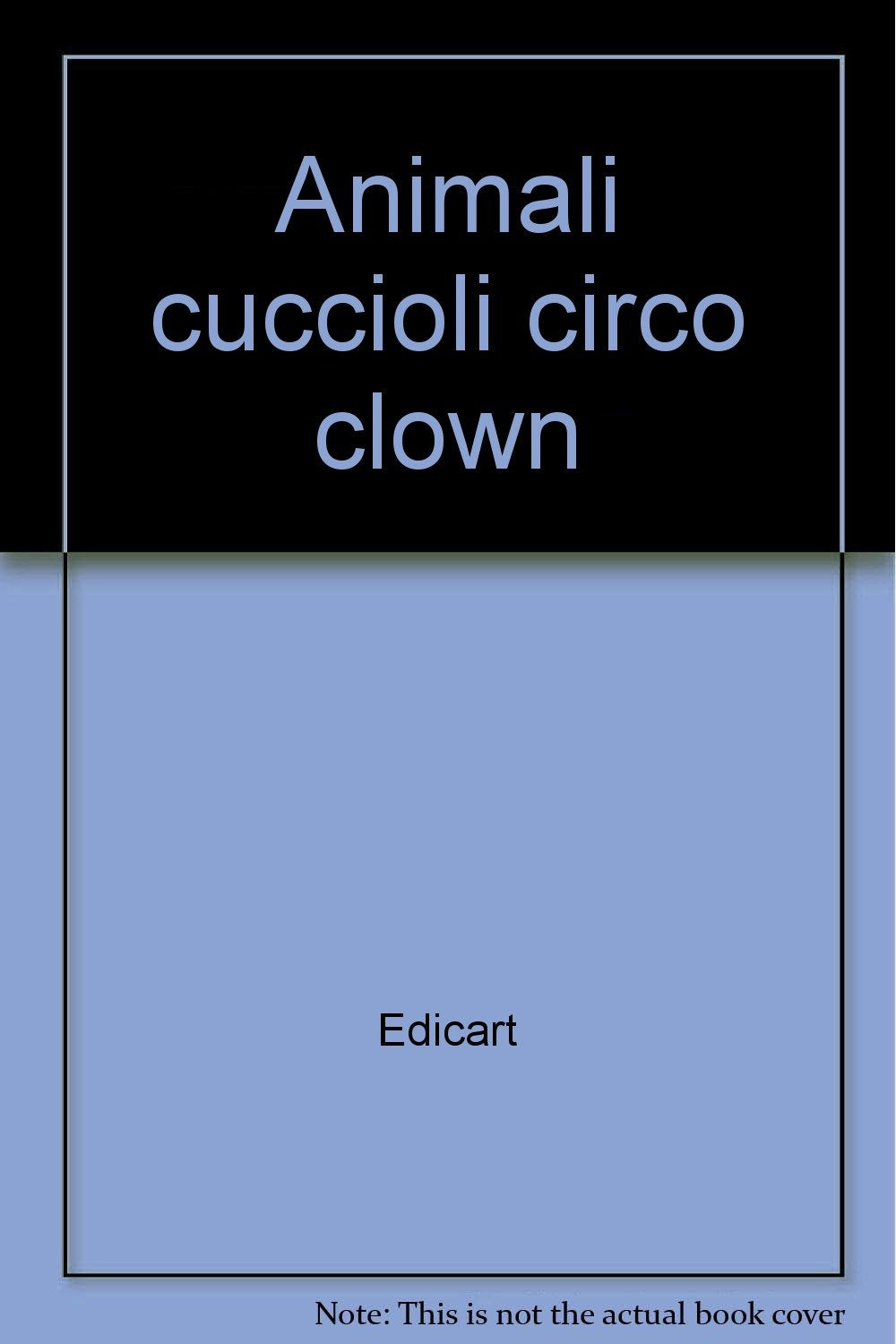 Animali cuccioli circo clown (Staccattacca) Tiptoi & Games