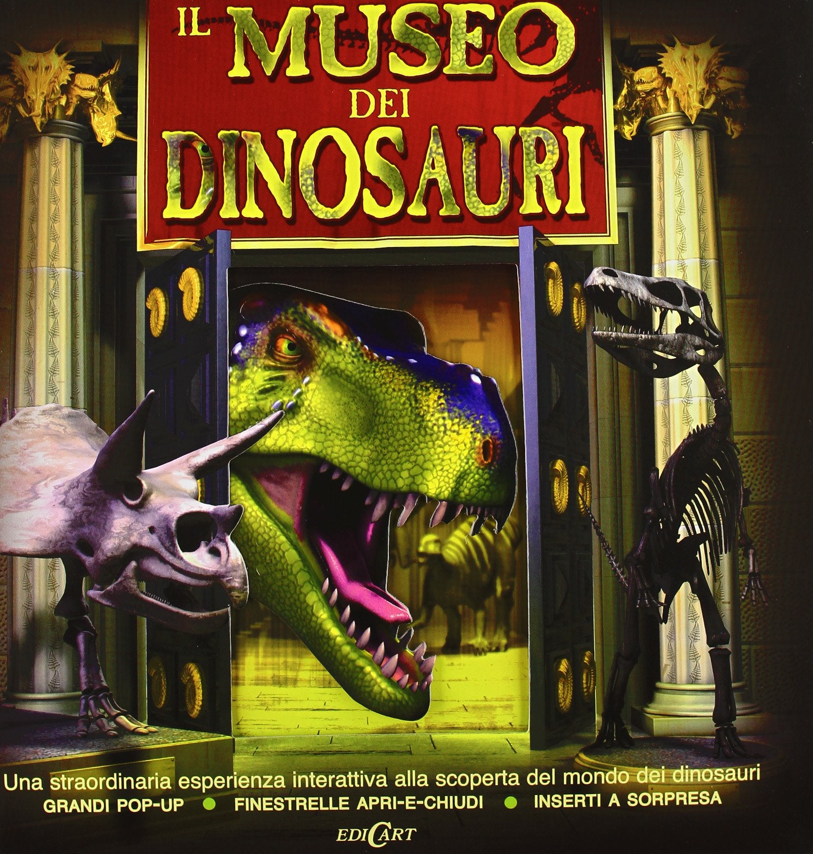 Il museo dei dinosauri. Libro pop-up. Ediz. illustrata Tiptoi & Games