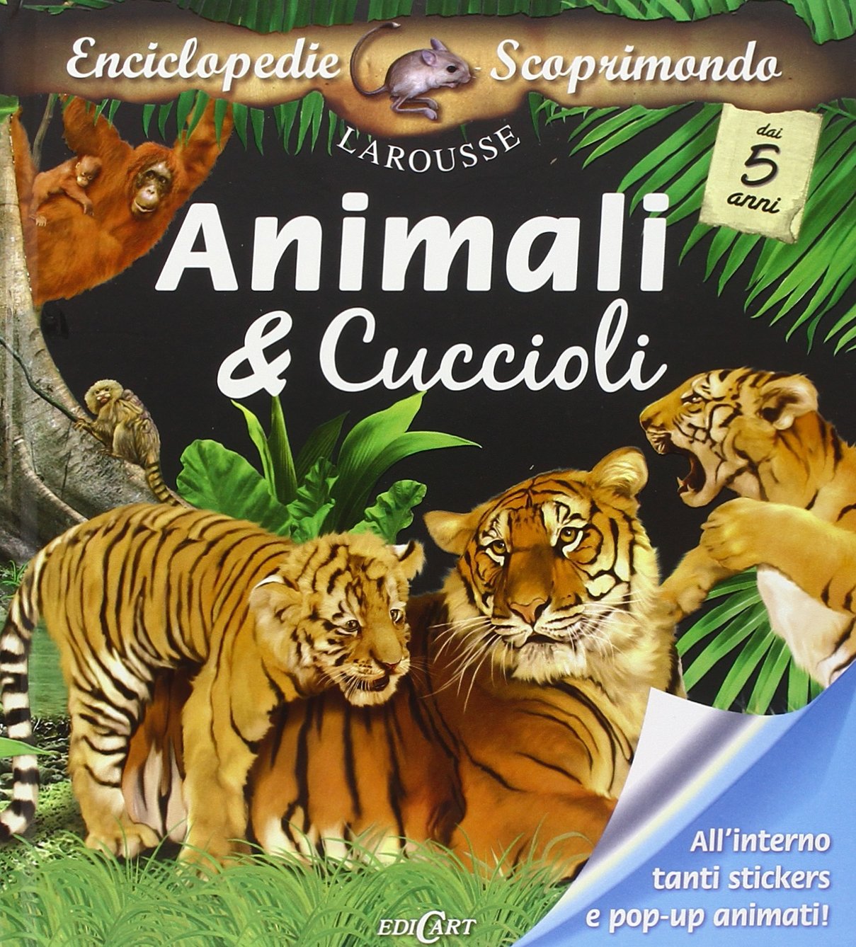 Animali & cuccioli. Con adesivi book