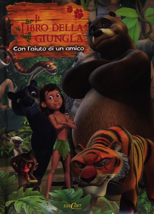 Con l'aiuto di un amico. Il libro della giungla book
