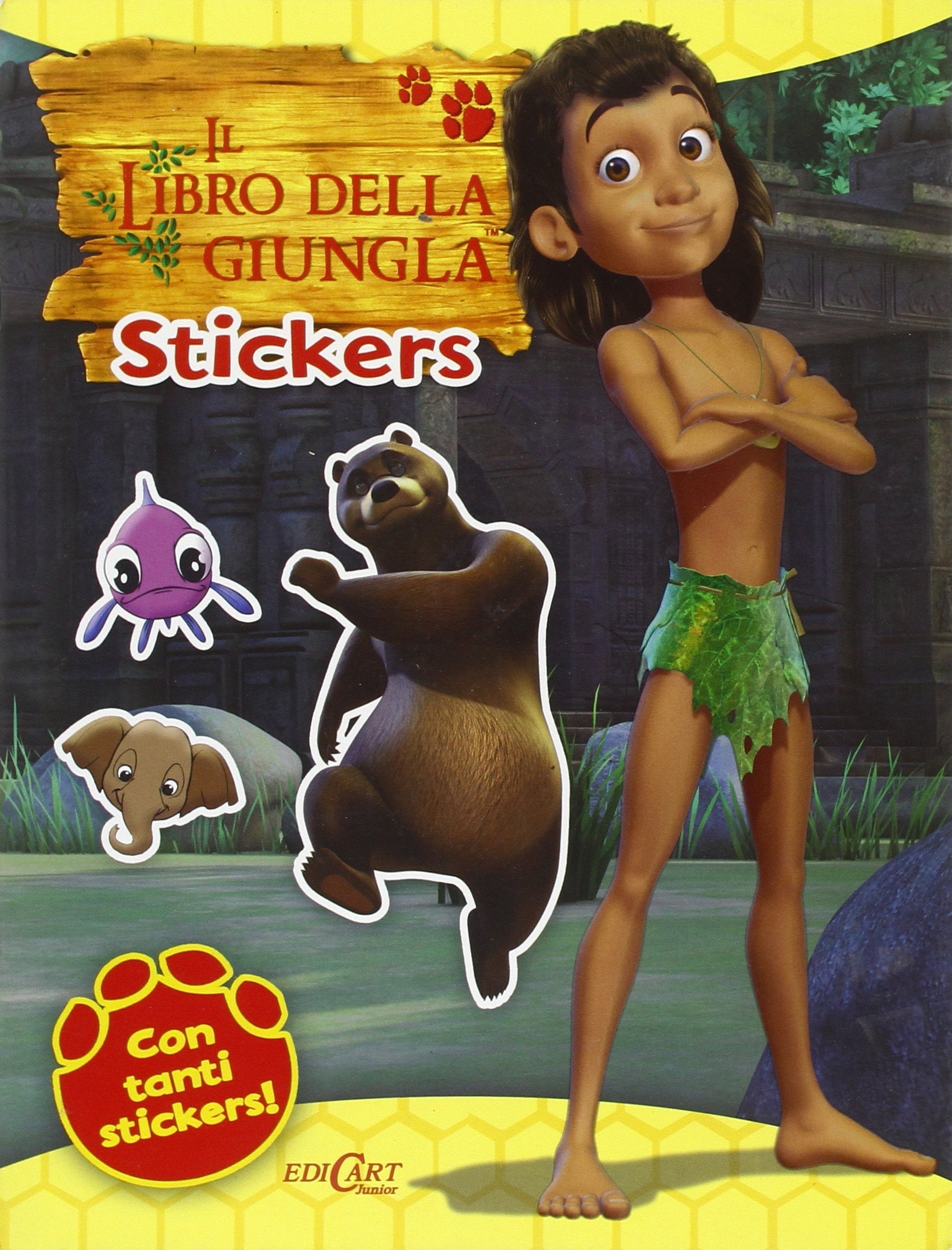 Il libro della giungla stickers. Con adesivi. Ediz. illustrata (Vol. 2) book