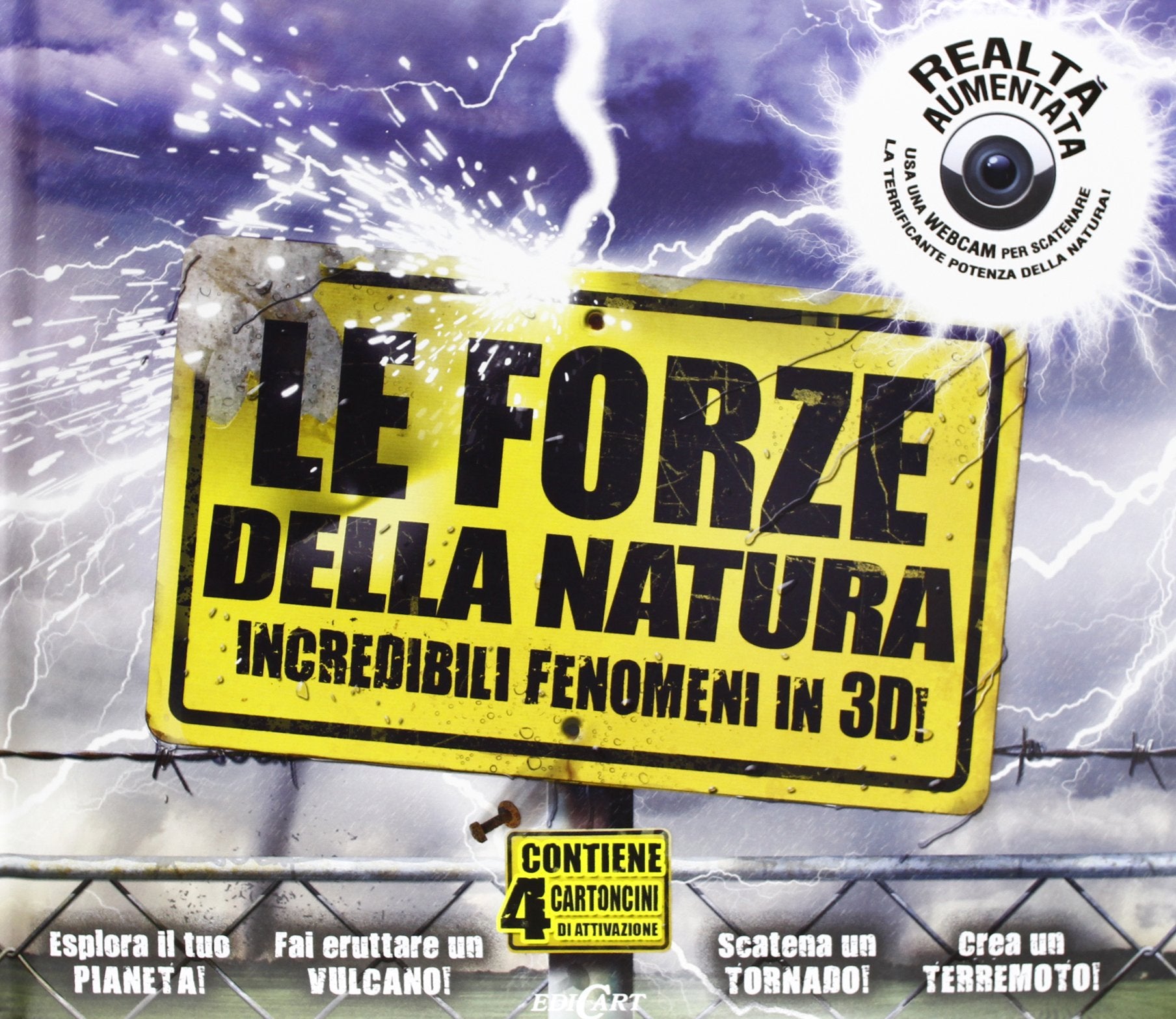 Le forze della natura. Libro 3D. Ediz. illustrata book