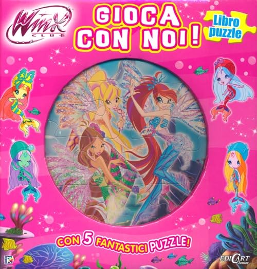 Gioca con noi! Winx Club. Ediz. illustrata. Con 5 puzzle book