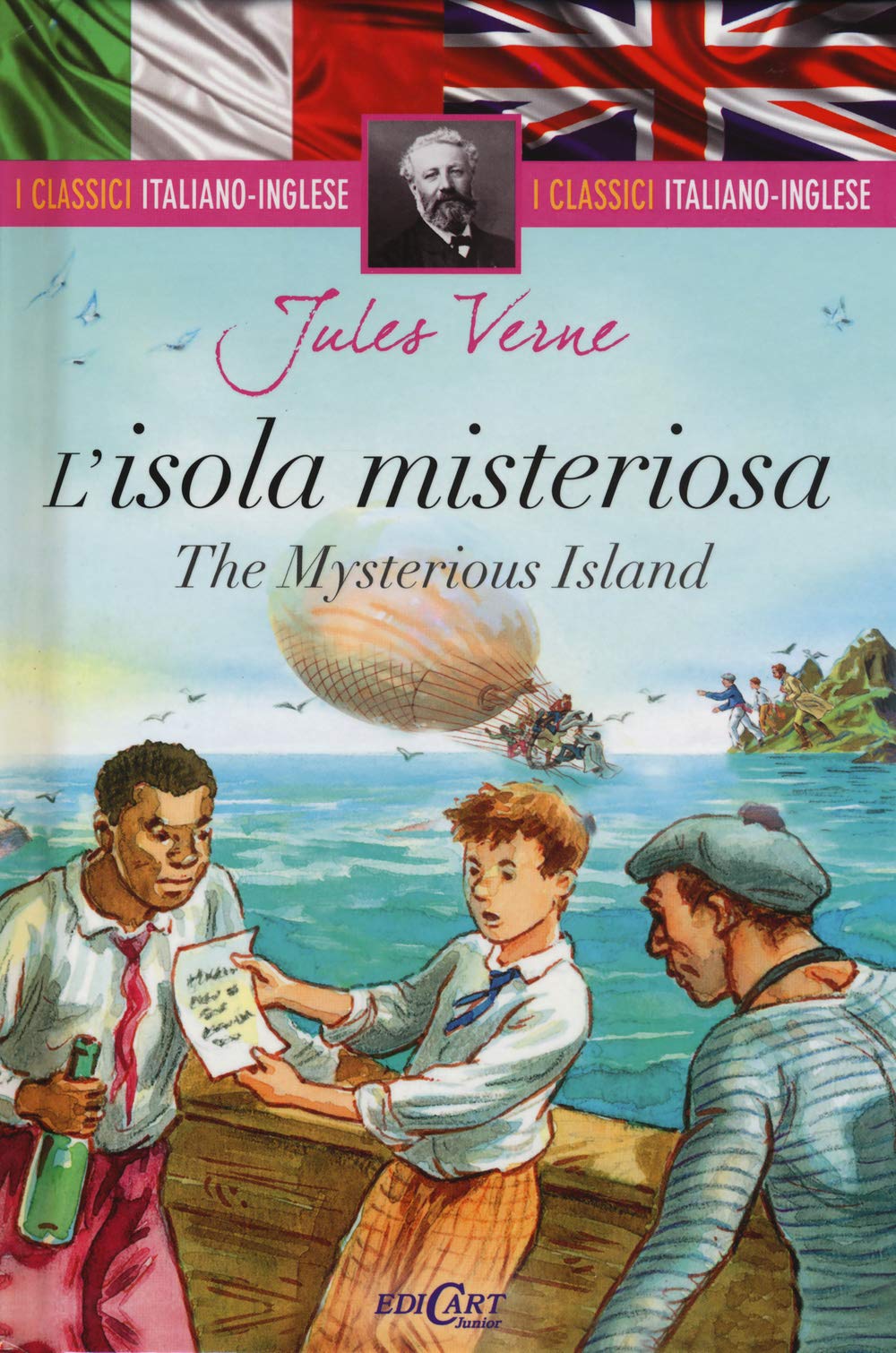 L' isola misteriosa-The mysterious island. I classici italiano-inglese Novels & Short Stories