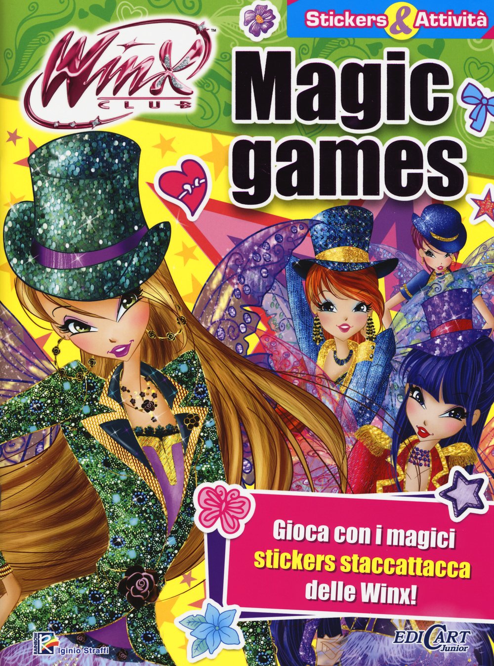 Magic games. Winx club. Con adesivi. Ediz. illustrata. Con aggiornamento online book