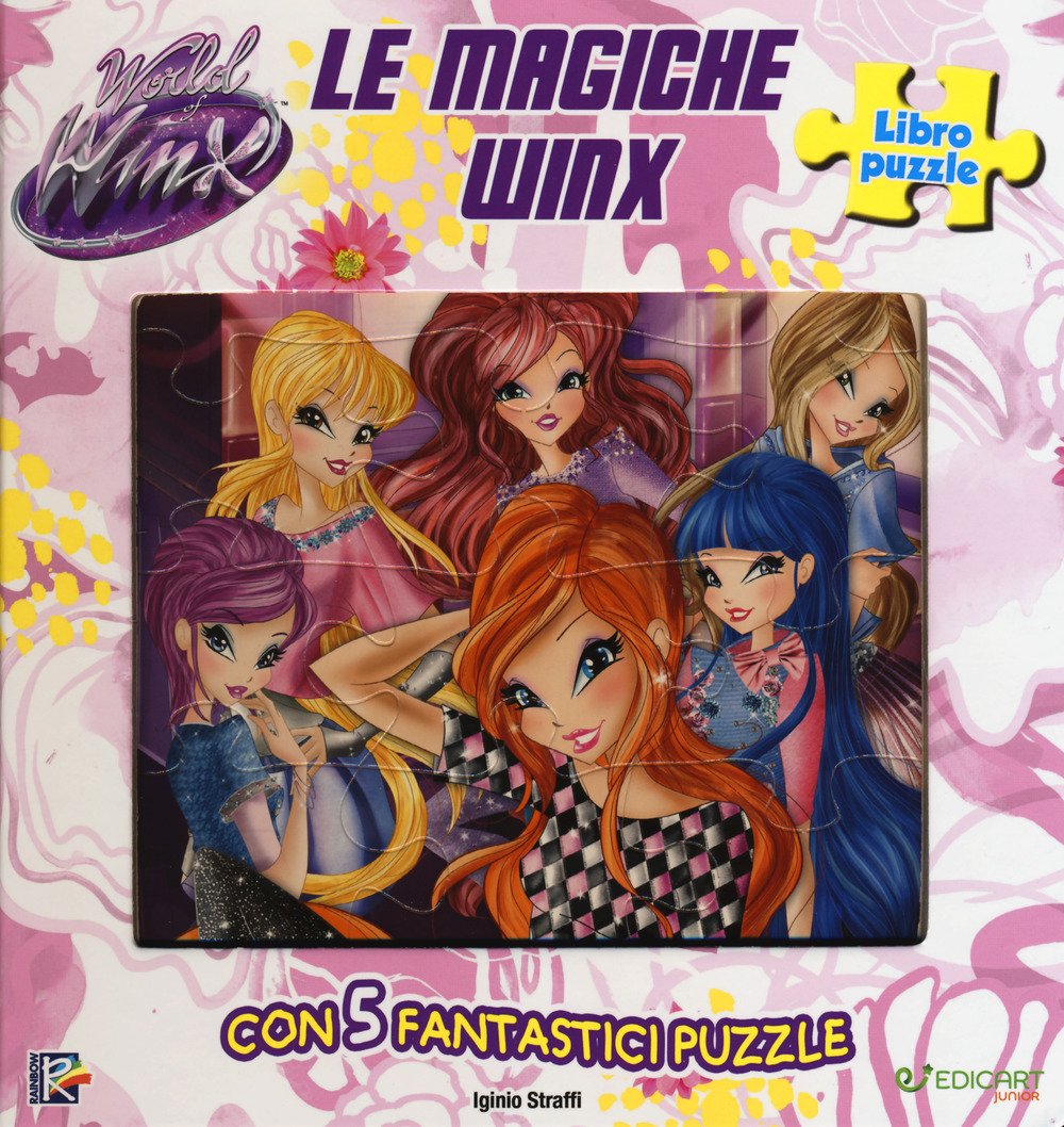 Le magiche Winx. World of Winx. Libro puzzle. Ediz. a colori book