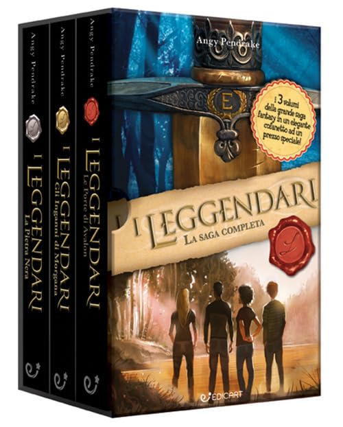 I leggendari. La saga completa: Le porte di Avalon-Gli inganni di Morgana-La pietra nera Children's books