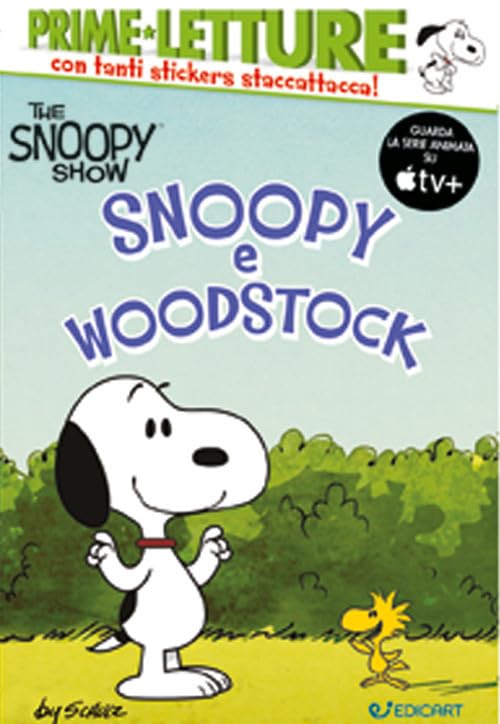 Snoopy e Woodstock. Peanuts. The Snoopy show. Con adesivi. Ediz. a colori book