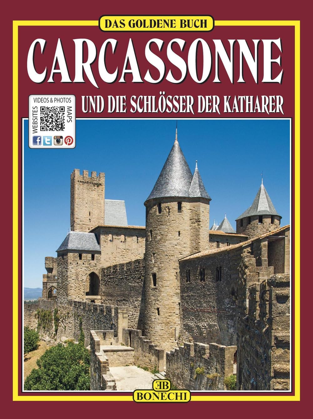 Product Image: Carcassonne, castelli catari. Ediz. tedesca (Libro d'oro)