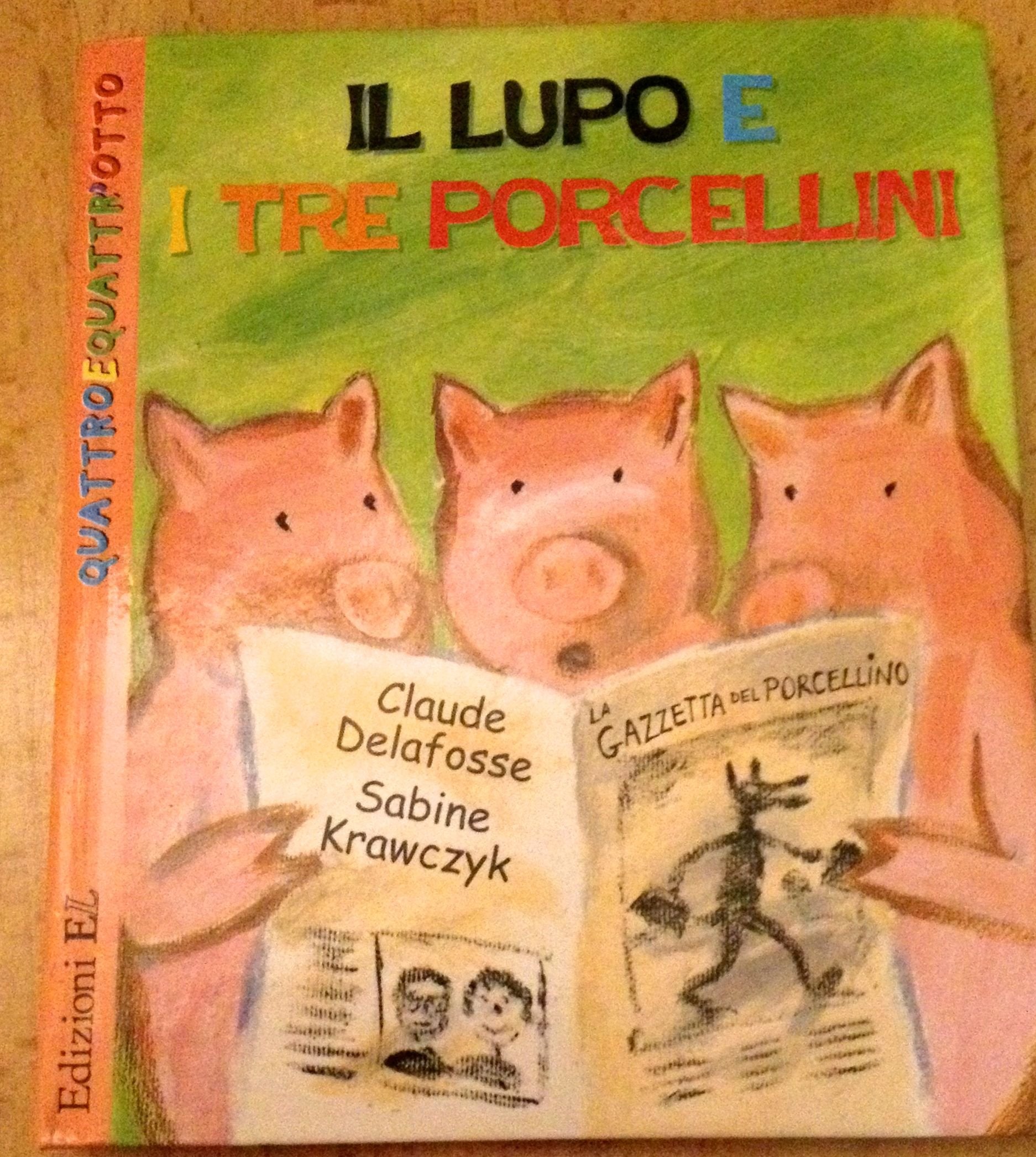 Lupo E I Tre Porcellini (Il) cd