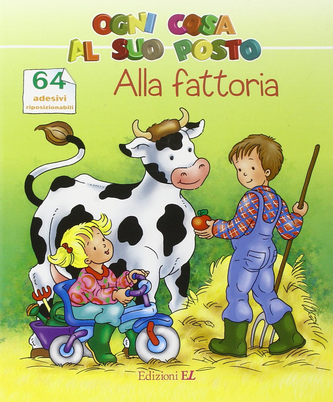 Alla fattoria. Ogni cosa al suo posto. Con adesivi. Ediz. illustrata (Album con adesivi) Tiptoi & Games