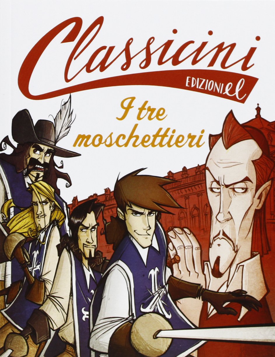 Il tre moschettieri da Alexandre Dumas. Classicini book