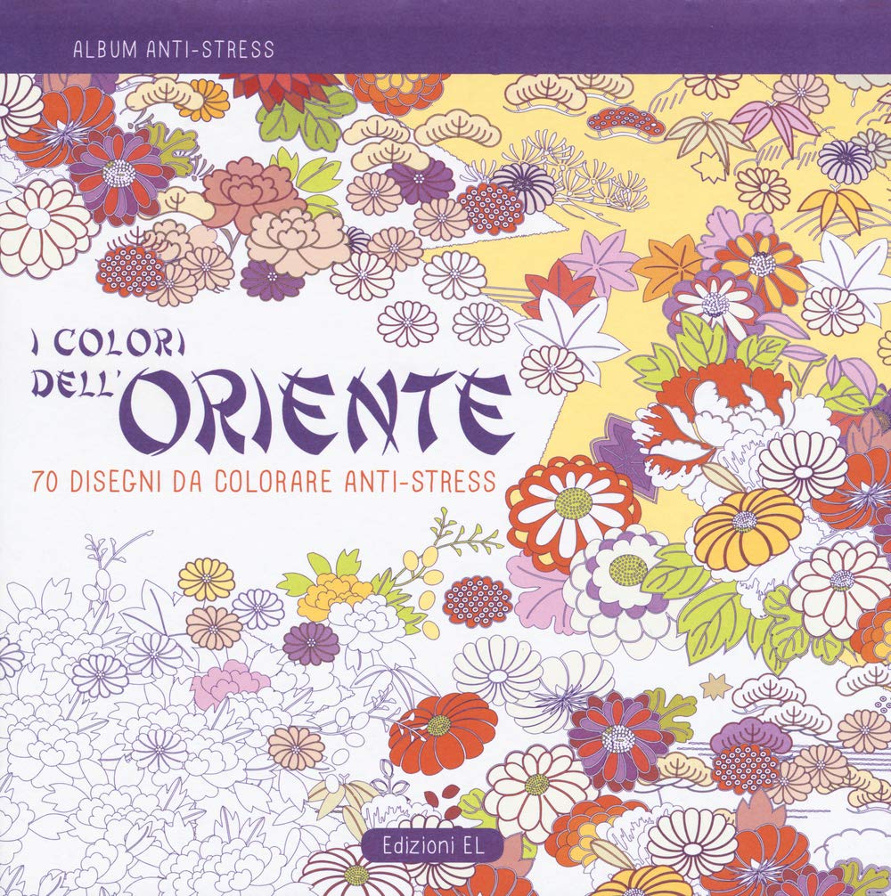 I colori dell'Oriente. Album anti-stress Hobbies & Crafts