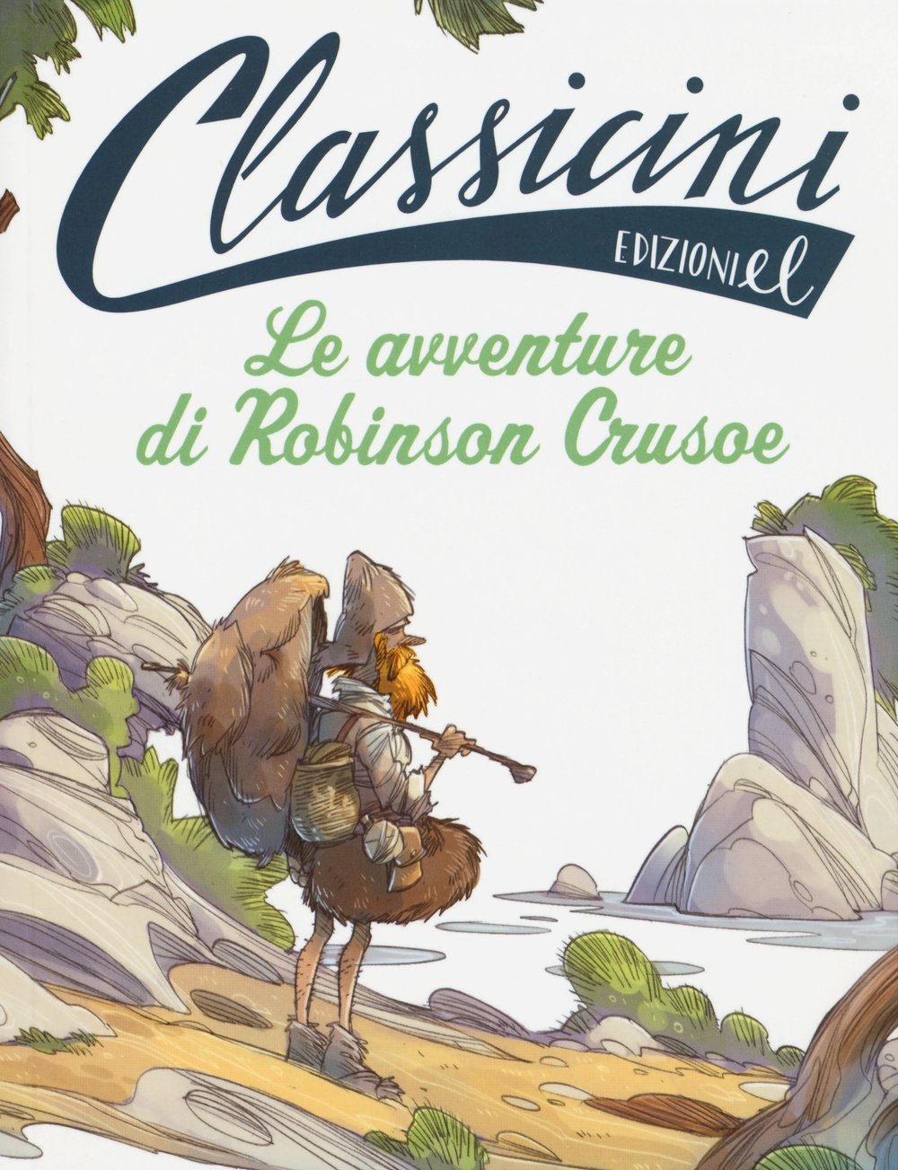 Le avventure di Robinson Crusoe da Daniel Defoe (Classicini) Novels & Short Stories