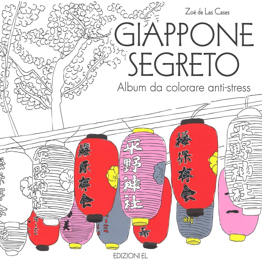 Giappone segreto. Album da colorare anti-stress Hobbies & Crafts