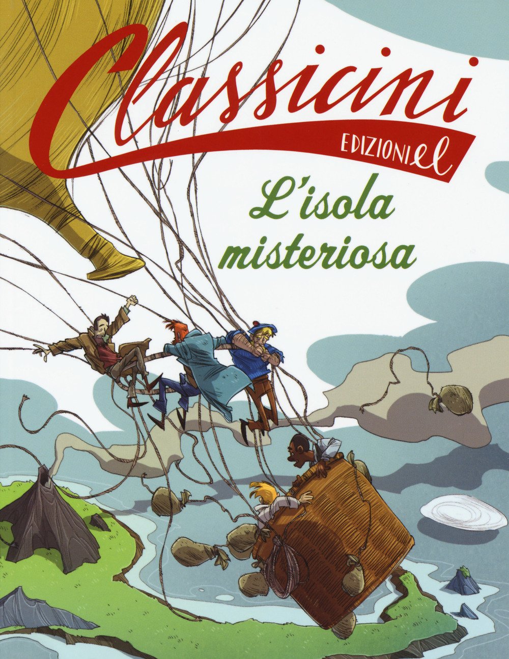 L'isola misteriosa da Jules Verne (Classicini) Novels & Short Stories