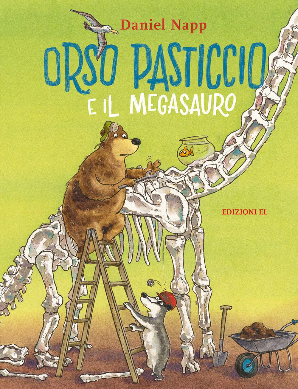 Orso Pasticcio e il megasauro. Ediz. a colori book