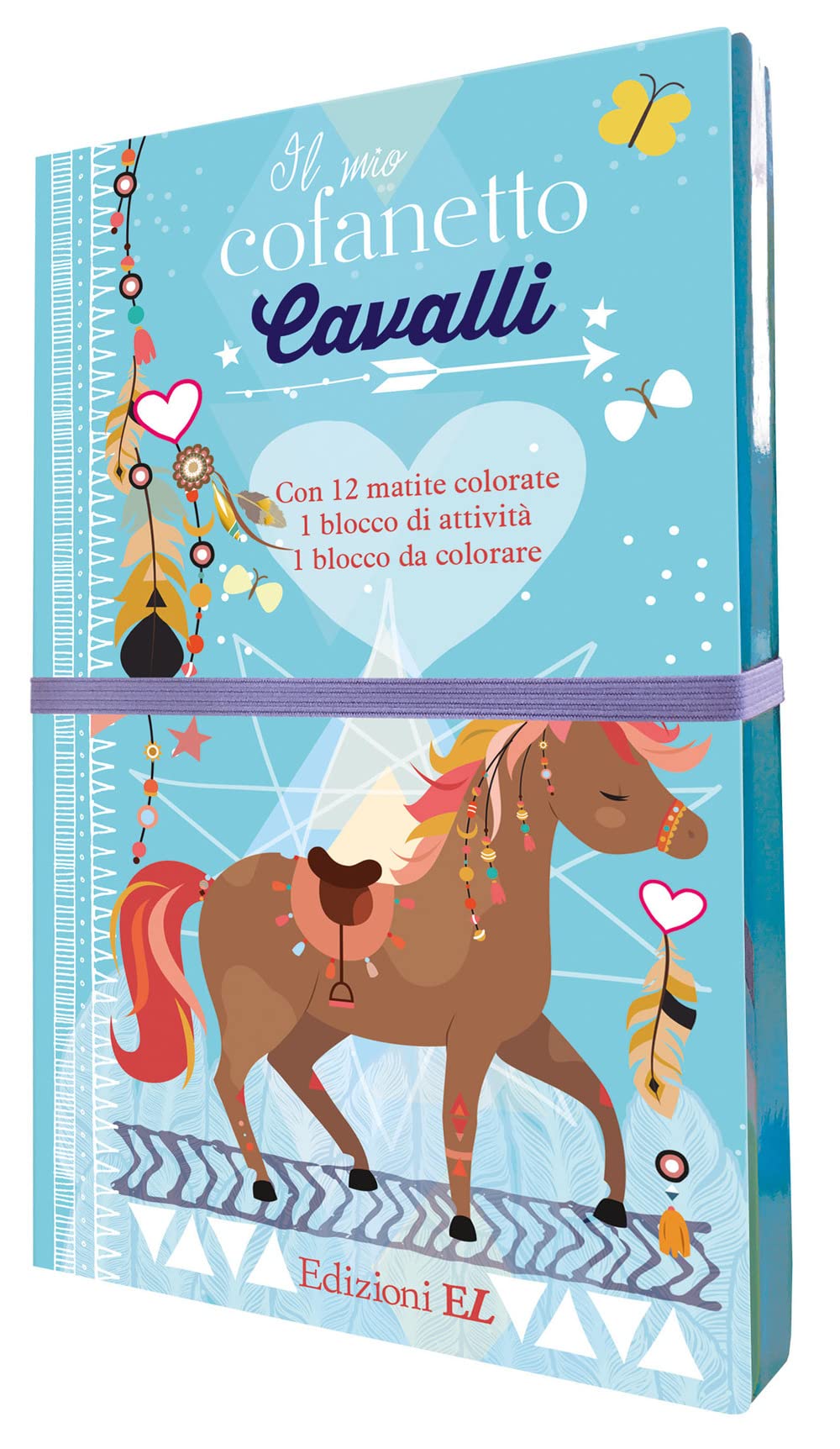 Il mio cofanetto. Cavalli. Ediz. illustrata. Con matite colorate book