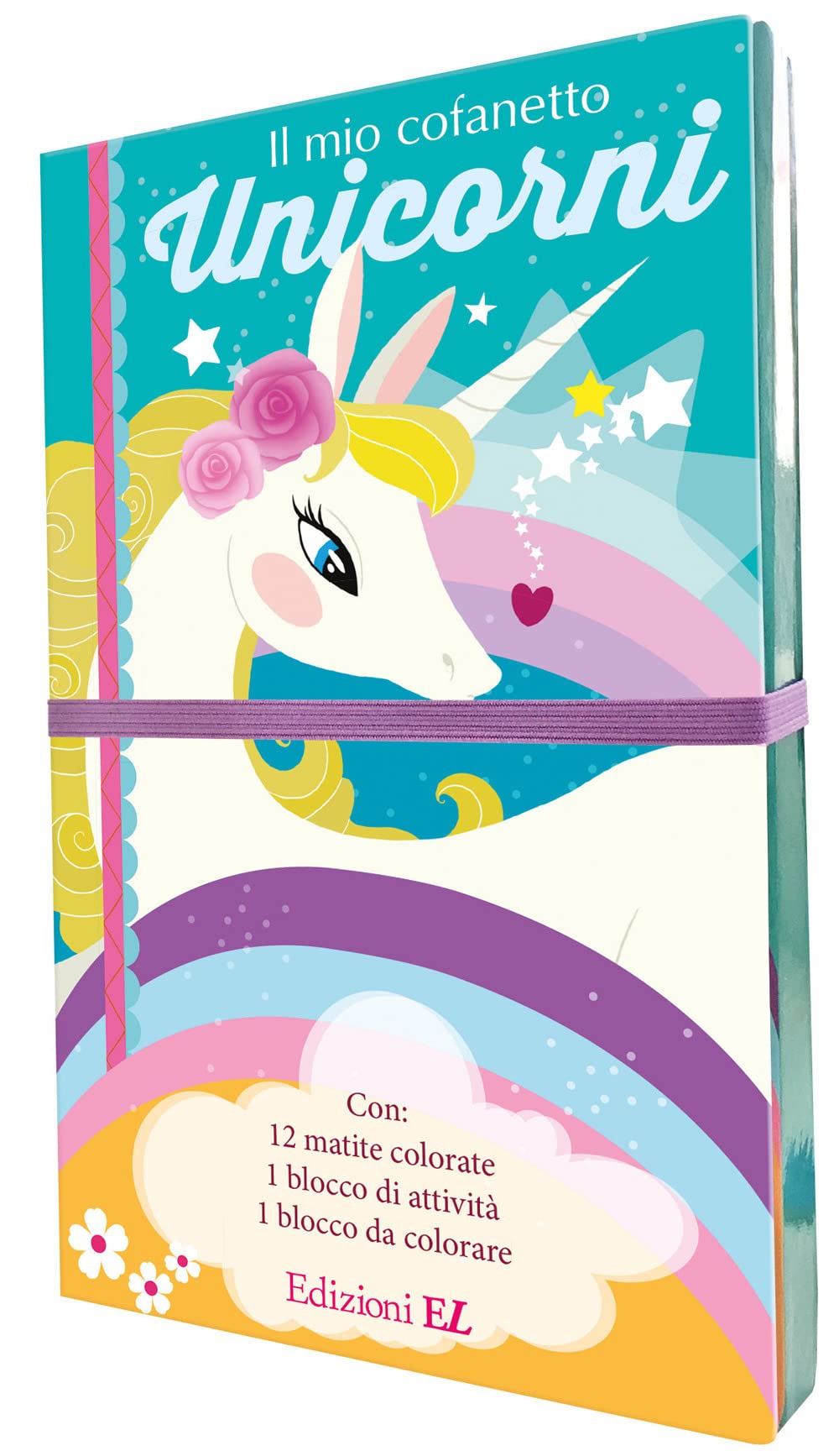 Il mio cofanetto. Unicorni. Ediz. illustrata. Con 12 matite colorate book