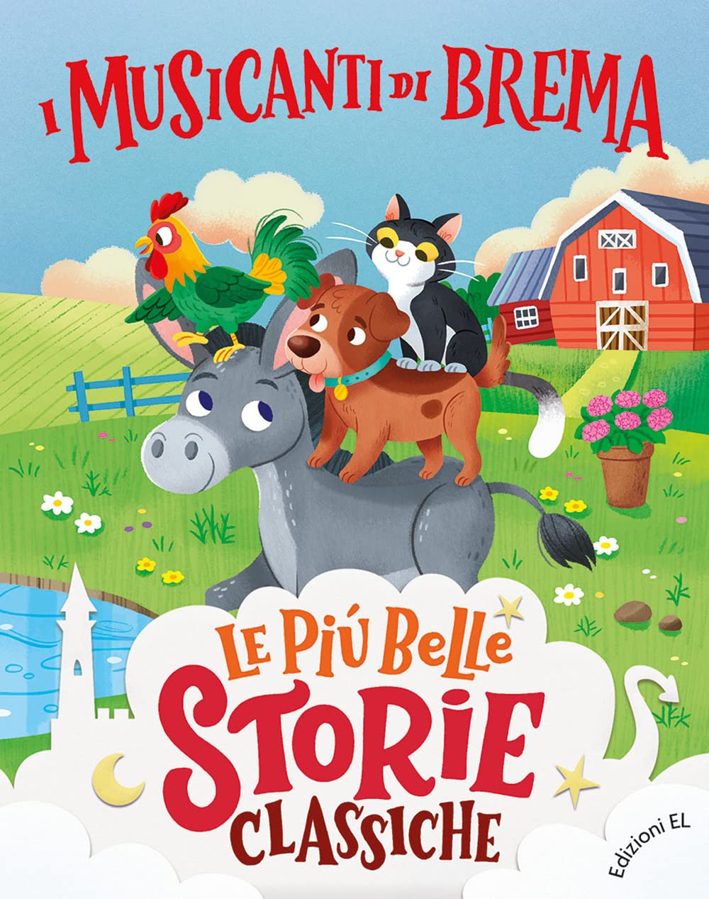 I musicanti di Brema. Stampatello maiuscolo. Ediz. a colori book