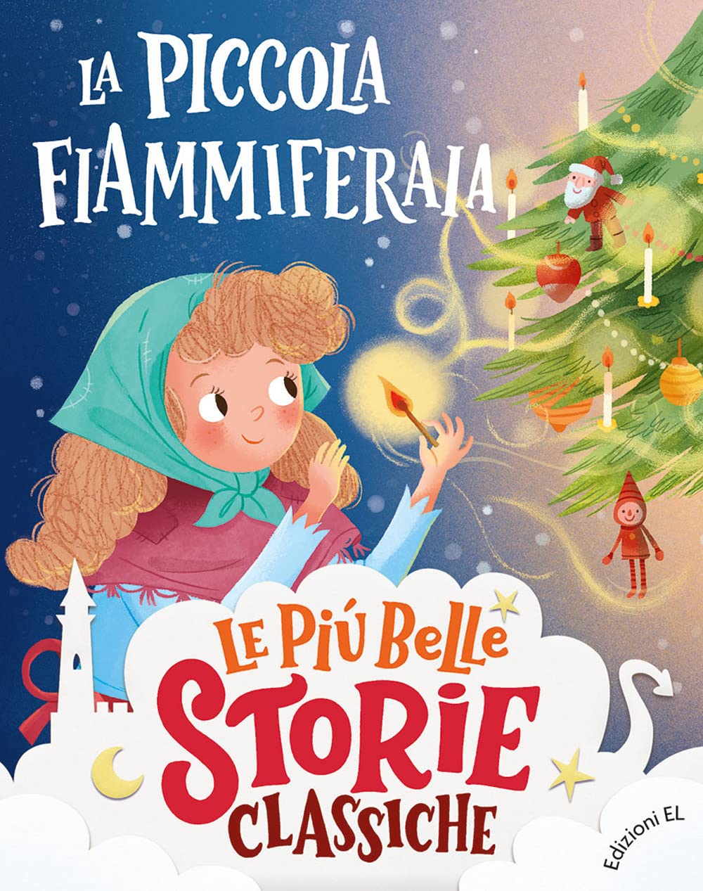La piccola fiammiferaia. Stampatello maiuscolo. Ediz. a colori book