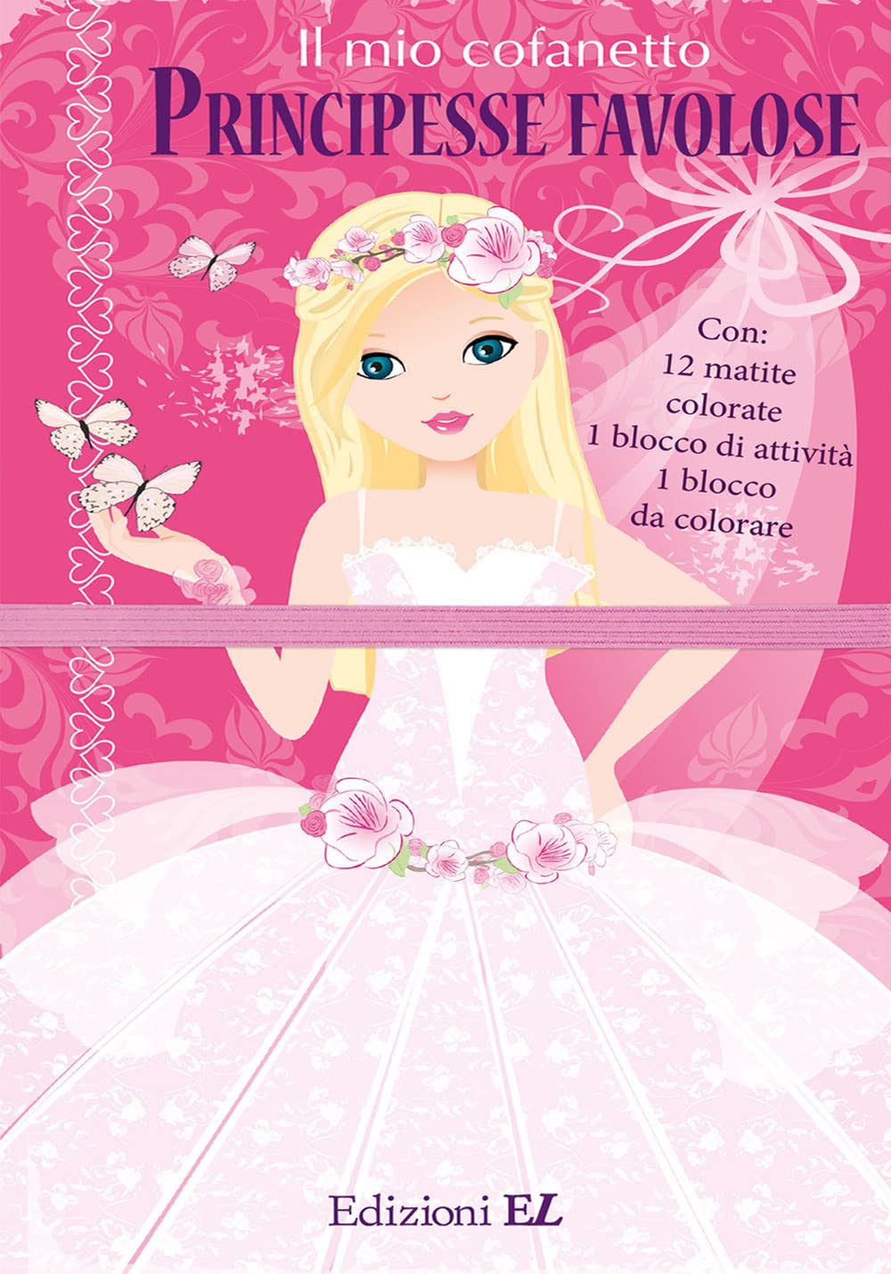 Il mio cofanetto. Principesse favolose. Ediz. illustrata. Con 12 matite colorate book