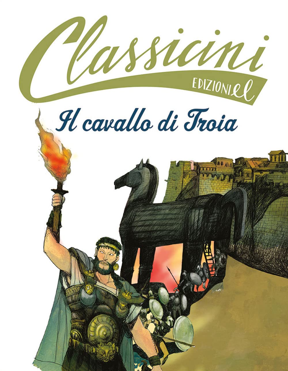 Il cavallo di Troia. Classicini. Ediz. a colori book