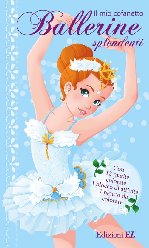 Il mio cofanetto. Ballerine splendenti. Ediz. illustrata. Con 12 matite colorate book