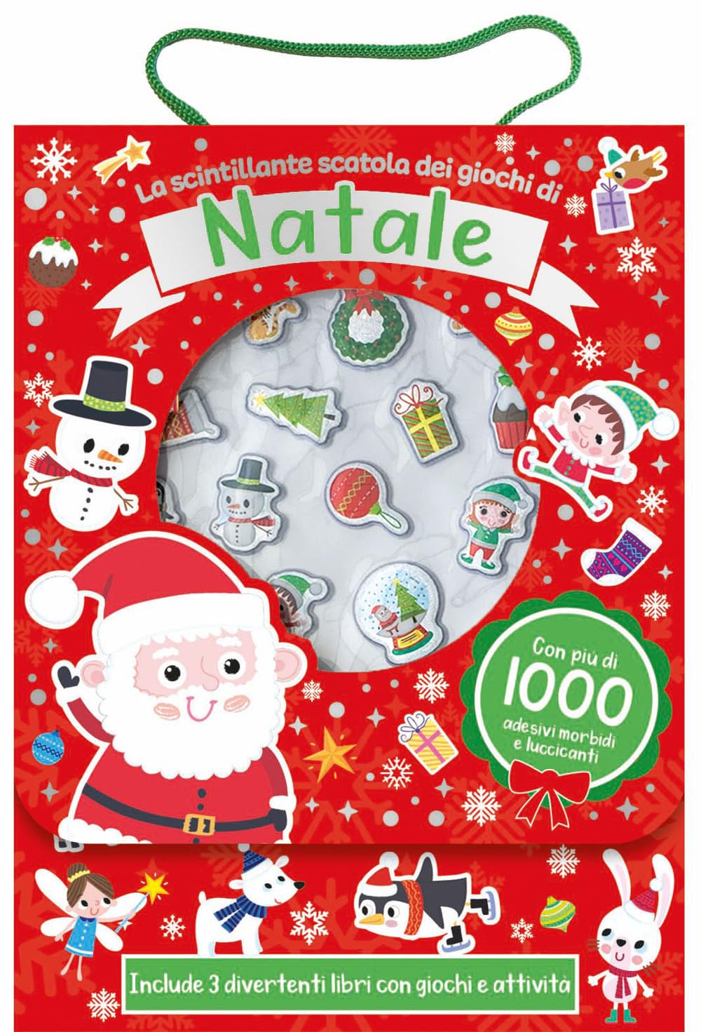 La scintillante scatola dei giochi di Natale book