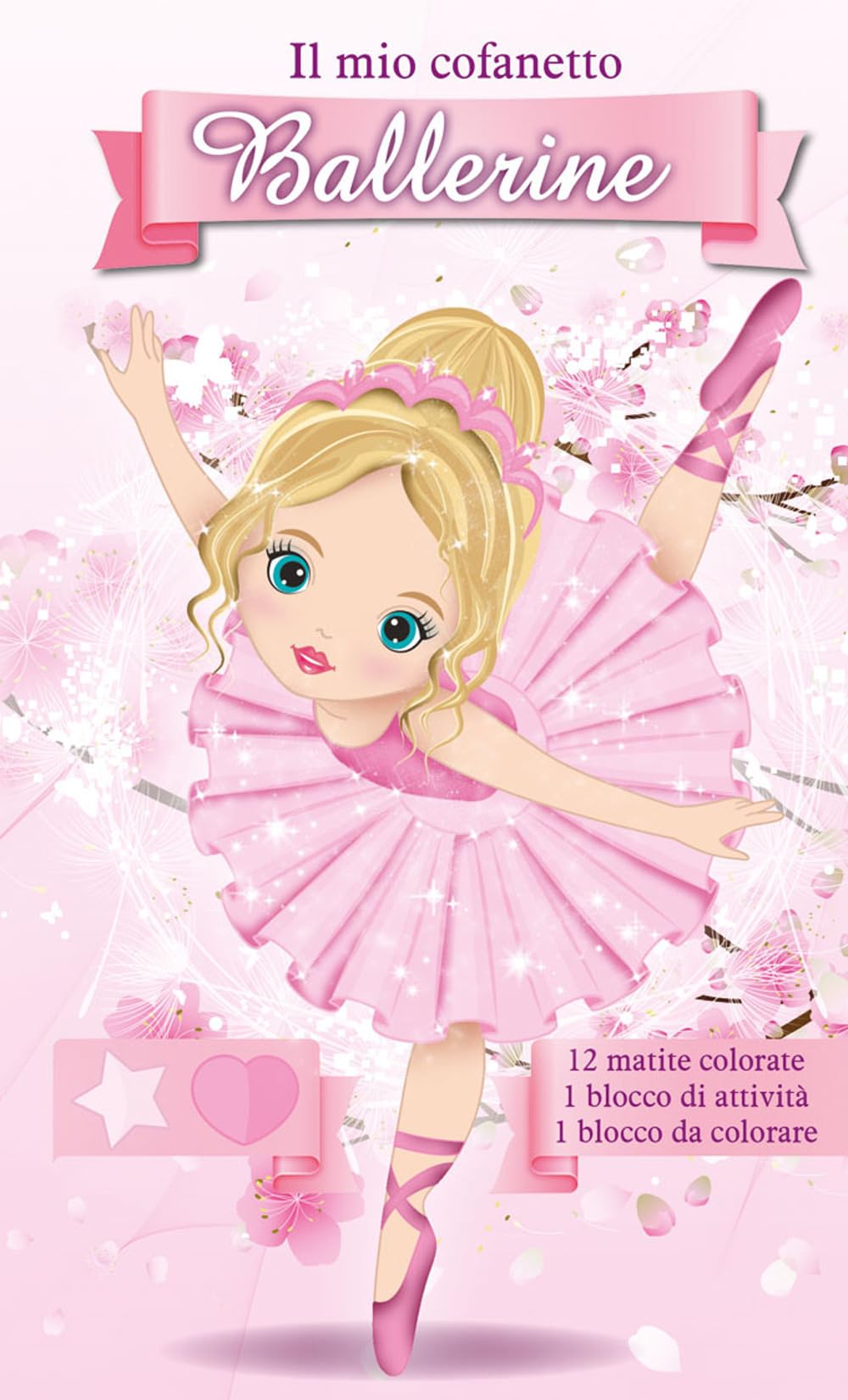Il mio cofanetto. Ballerine. Ediz. illustrata. Con 12 matite colorate book