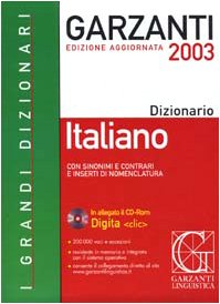 Il grande dizionario di italiano Digita Clic. Con CD-ROM book