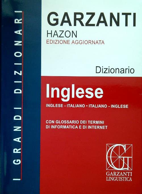Grande Dizionario DI Inglese Hazon book