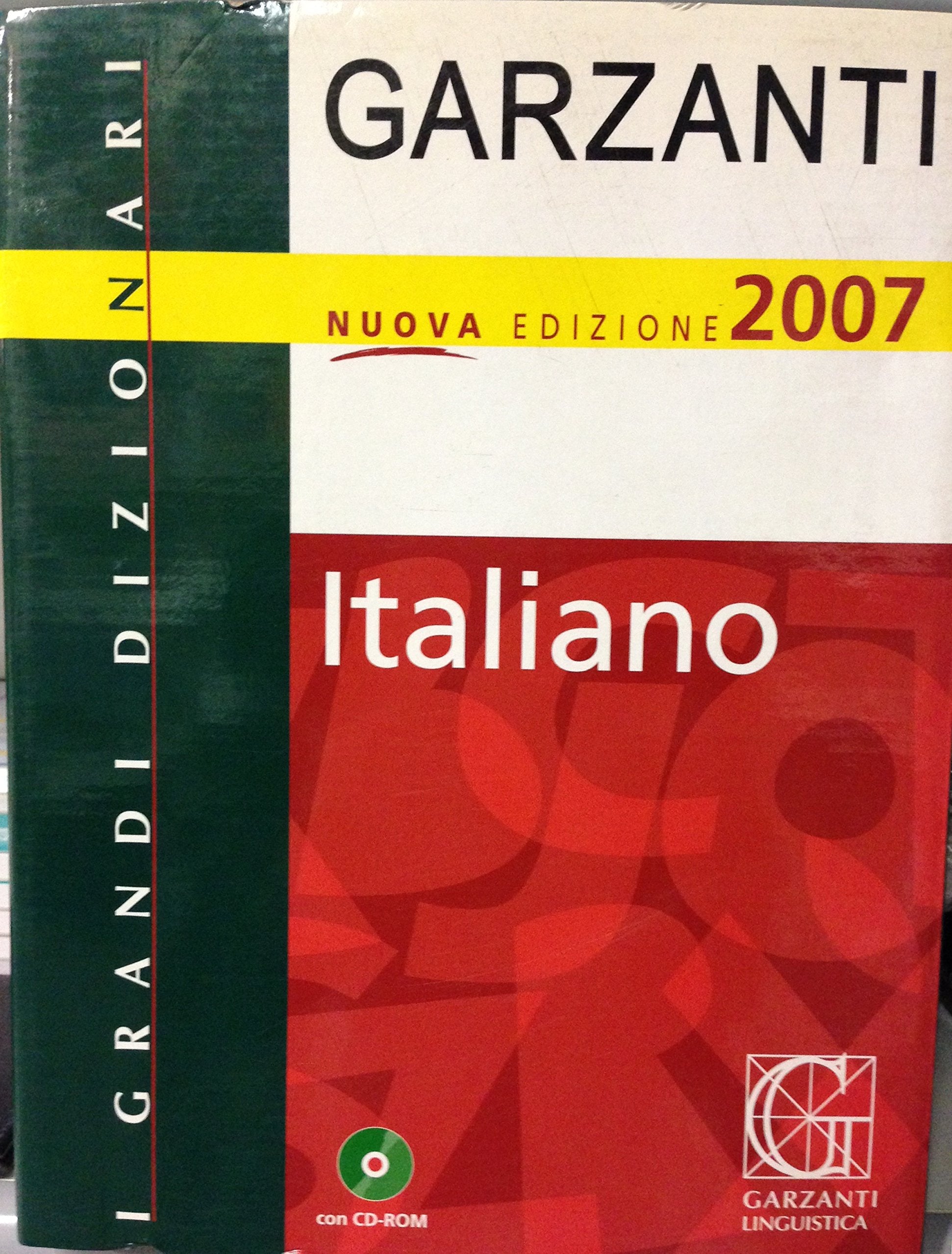 GARZANTI GRANDI DIZIO ITALIANO CDROM 2007 book