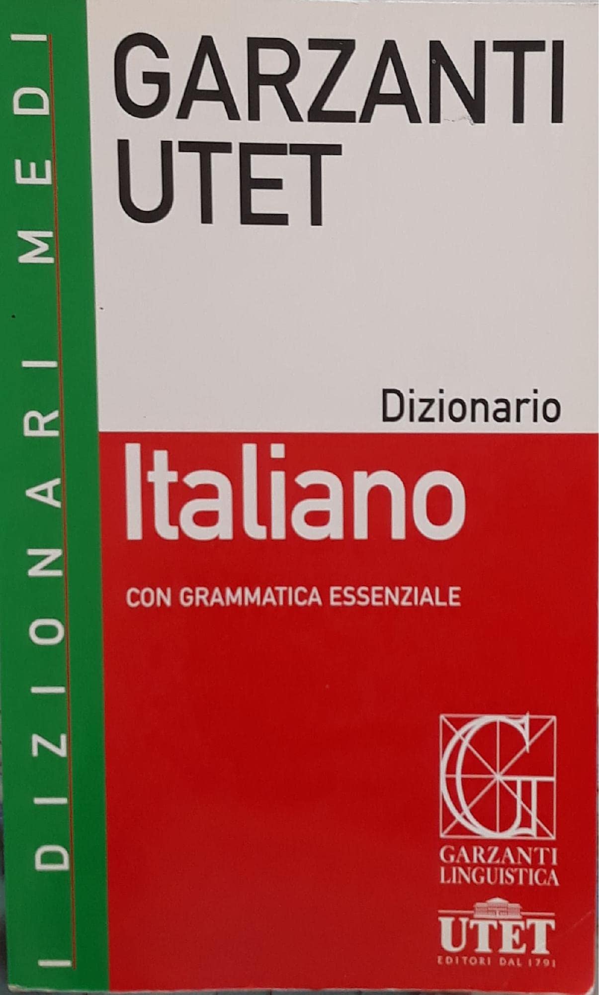 Dizionario Italiano con grammatica essenziale book