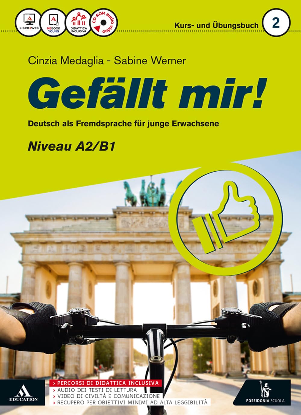 Gefallt mir! In Richtung. Per le Scuole superiori. Con CD-ROM. Con e-book. Con espansione online (Vol. 2) Professional & Reference Books