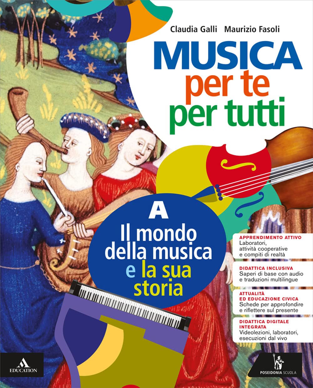 Musica per te e per tutti. Per la Scuola media. Con e-book. Con espansione online. Il mondo della musica e la sua storia-Suoniamo e cantiamo (Vol. A-B) book