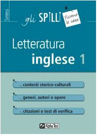 Letteratura inglese (Vol. 1) (Gli spilli) Contemporary literature