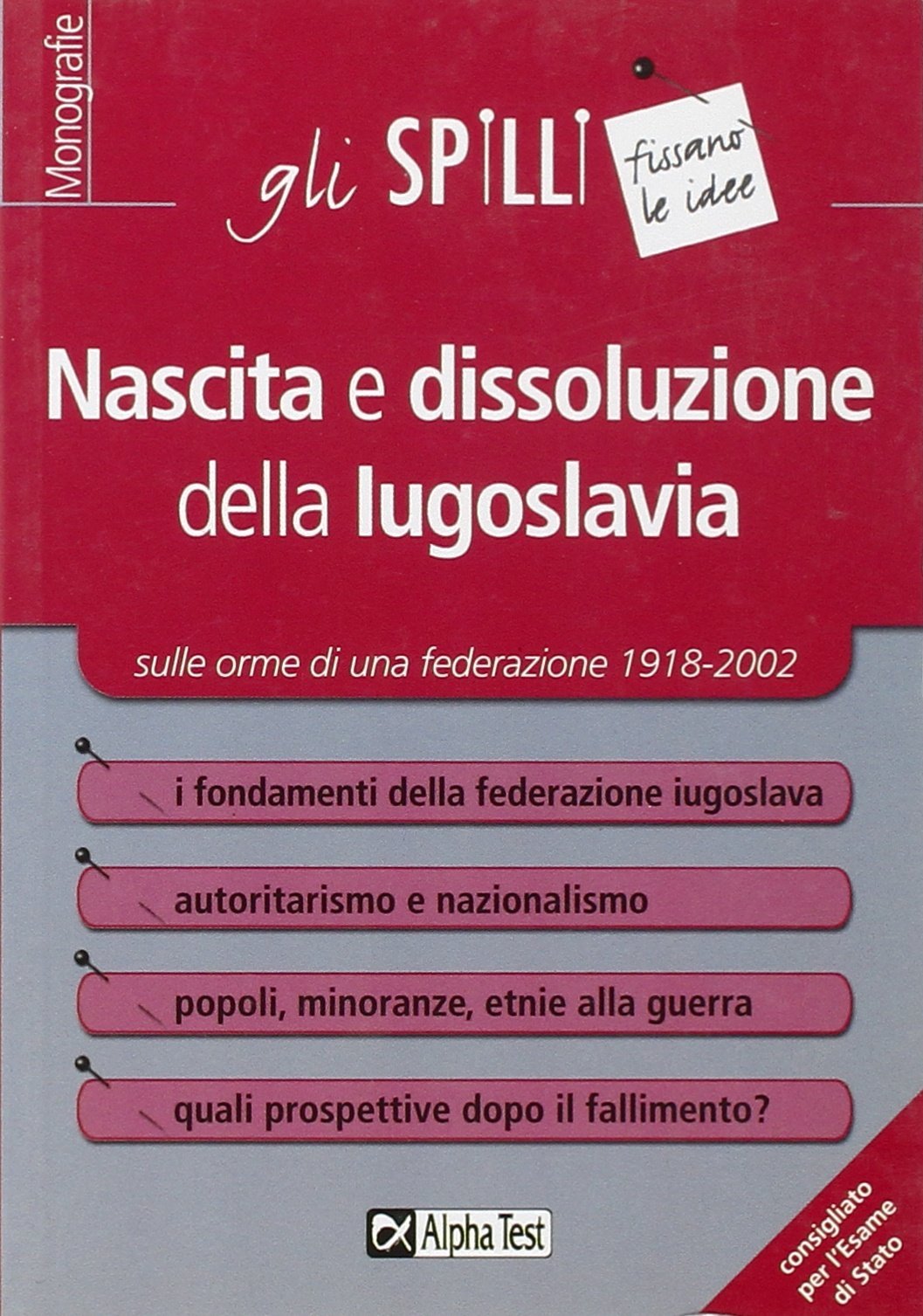 Nascita e dissoluzione della Iugoslavia (Gli spilli) Politics & History