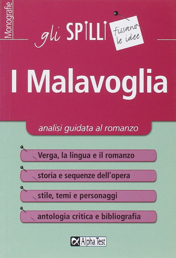 I Malavoglia. Analisi guidata al romanzo book