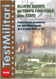 Allievo Agente Del Corpo Forestale cd