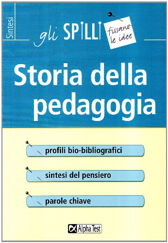 Storia della pedagogia Study Guides